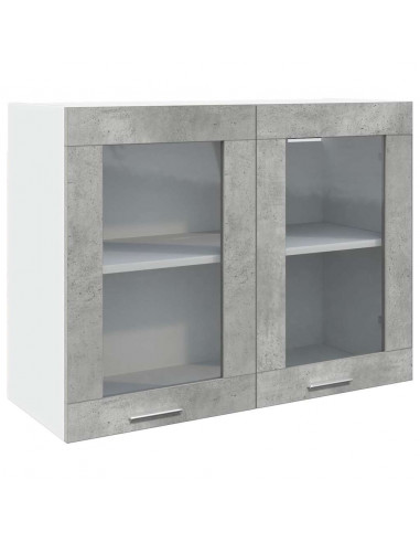 Set Mobili da Cucina 7 pz Lyon Grigio Cemento
