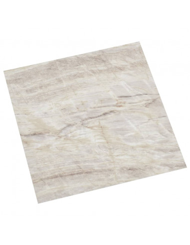 Listoni per Pavimenti Autoadesivi 20 pz in PVC 1,86 m² Beige