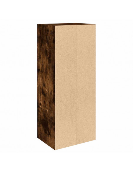 Libreria Rovere Fumo 31x24x77 cm in Legno Multistrato
