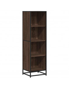 Libreria Rovere Marrone 40x35x139 cm in Legno Multistrato