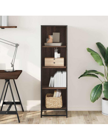 Libreria Rovere Marrone 40x35x139 cm in Legno Multistrato