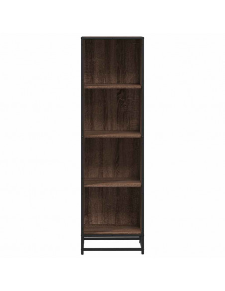 Libreria Rovere Marrone 40x35x139 cm in Legno Multistrato