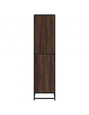 Libreria Rovere Marrone 40x35x139 cm in Legno Multistrato