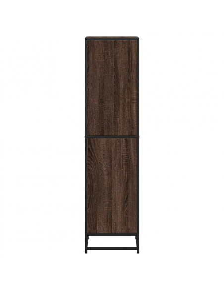 Libreria Rovere Marrone 40x35x139 cm in Legno Multistrato