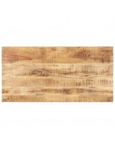 Piano Tavolo in Legno Massello di Mango 15-16 mm 100x60 cm