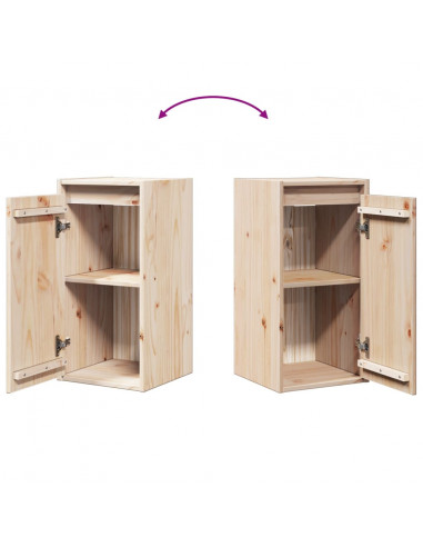 Pensili 2 pz 30x30x60 cm in Legno Massello di Pino