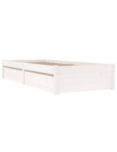 Giroletto con Cassetti Bianco 100x200 cm