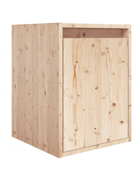 Mobili Porta TV 5 pz in Legno Massello di Pino