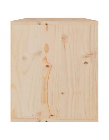 Mobili TV 3 pz in Legno Massello di Pino