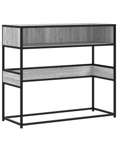 Tavolo Consolle Rovere Sonoma 90x35x80 cm in Legno Multistrato