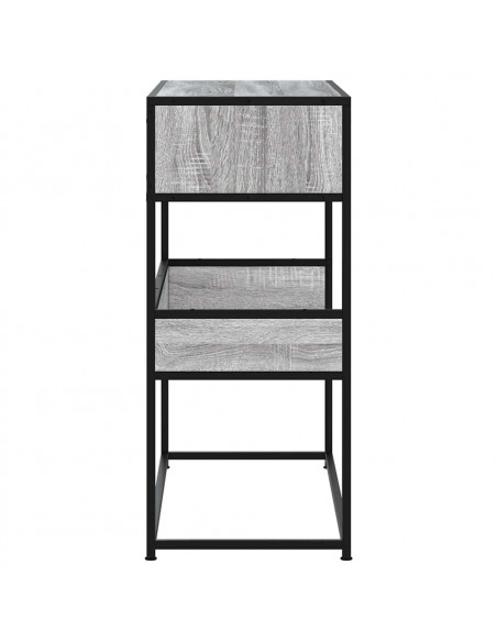 Tavolo Consolle Rovere Sonoma 90x35x80 cm in Legno Multistrato