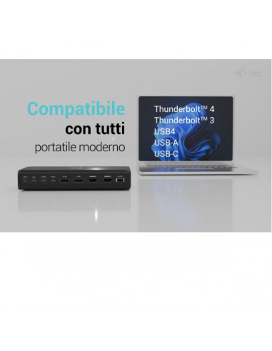 UNIVERSAL 6X 4K DISPLAY DOCK PD140W