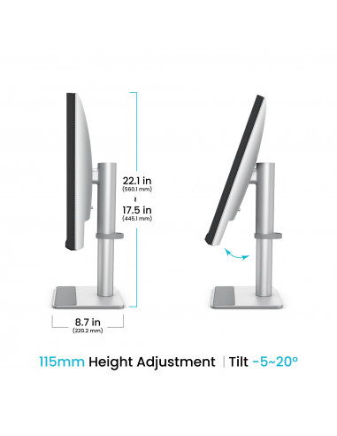 BenQ MA270U Monitor PC 68,6 cm (27") 3840 x 2160 Pixel 4K Ultra HD Bianco