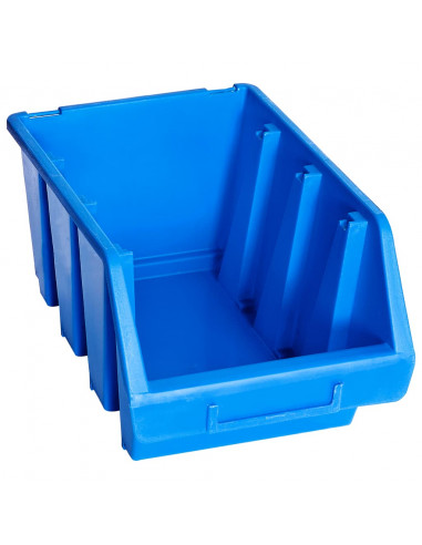 Contenitori Impilabili 20 pz Blu in Plastica