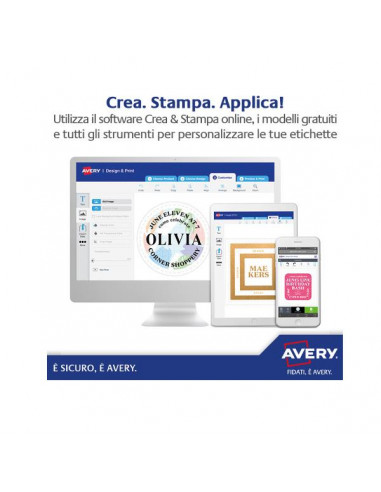 ETICHETTE LASER 50PIU10 FF OMAGGIO