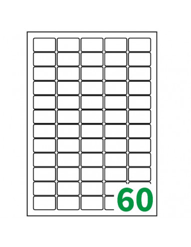 ETICH BIANCHE 37.5X23.5 100PIU10 FF