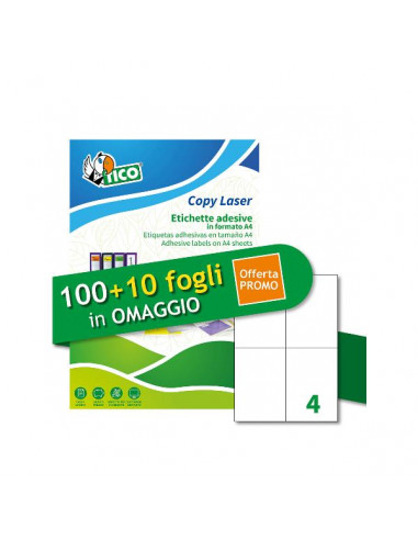 ETICH BIANCHE 105X148 100PIU10 FF