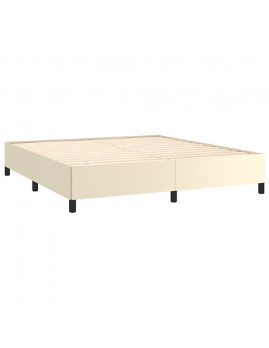 Giroletto Crema 160x200 cm in Similpelle