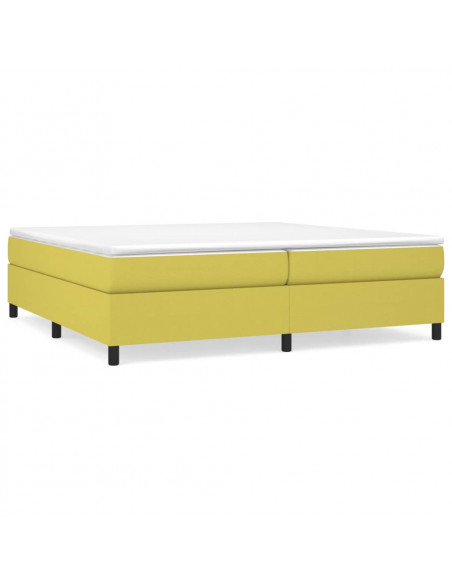 Giroletto senza Materasso Verde 200x200 cm in Tessuto