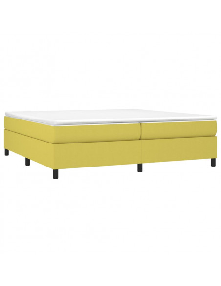 Giroletto senza Materasso Verde 200x200 cm in Tessuto