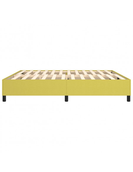 Giroletto senza Materasso Verde 200x200 cm in Tessuto