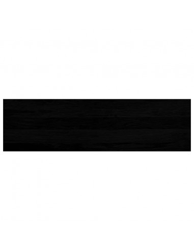 Gradini 2 pz Marrone Scuro 90x30x2 cm Legno Massello Rovere