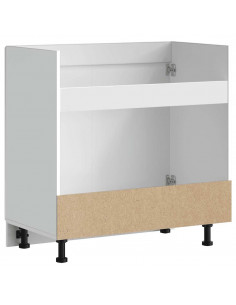 Mobile base lavello Porto Bianco 80x46x81,5cm Legno Multistrato