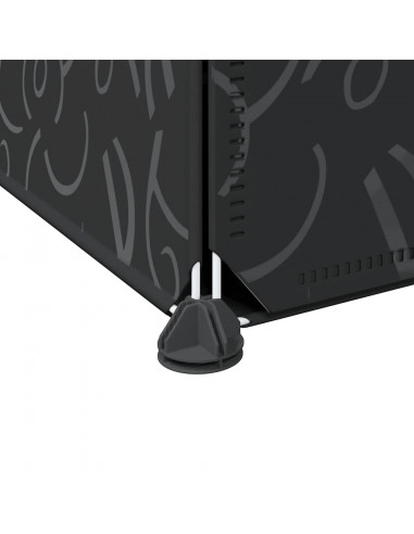 Organizzatore Portaoggetti con 20 Cubi e Aste per Appendere PP