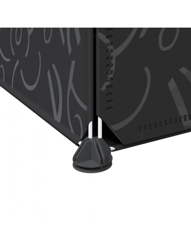 Organizzatore Portaoggetti con 16 Cubi e Aste per Appendere PP