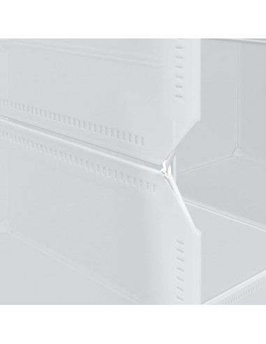 Organizzatore Portaoggetti con 12 Cubi e Aste per Appendere PP