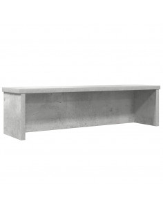 Scaffale da Cucina Impilabile Grigio Cemento 50x15x16 cm