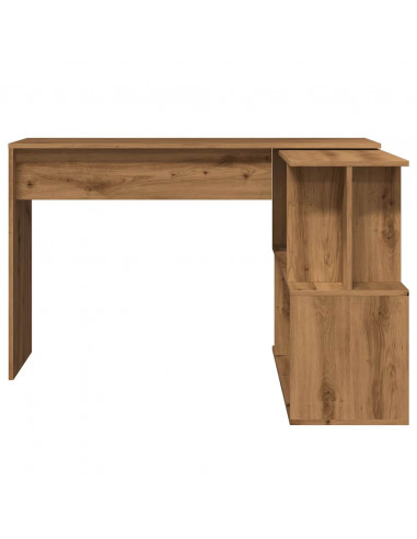 Scrivania Angolo Rovere Artigianale 200,5x50x76 cm Truciolato