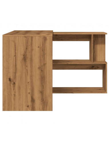 Scrivania Angolo Rovere Artigianale 200,5x50x76 cm Truciolato