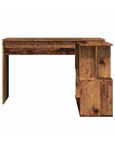 Scrivania ad Angolo Legno Vecchio 200,5x50x76 cm Truciolato