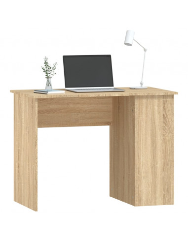 Scrivania Rovere Sonoma 100x55x75 cm in Legno Multistrato