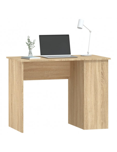 Scrivania Rovere Sonoma 100x55x75 cm in Legno Multistrato