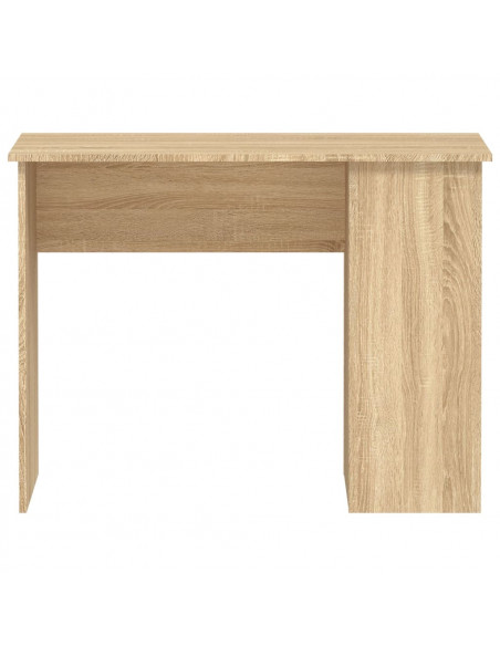 Scrivania Rovere Sonoma 100x55x75 cm in Legno Multistrato