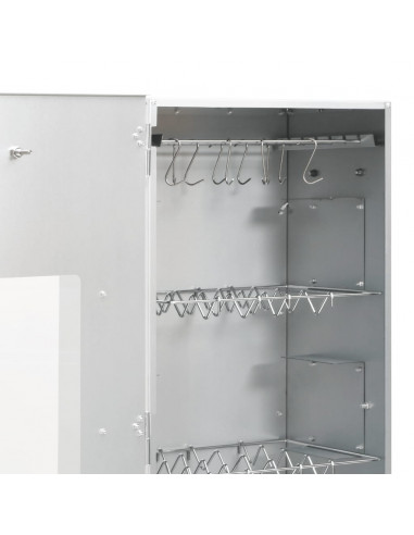 Forno Affumicatore BBQ Generatore Fumo Freddo Acciaio Zincato