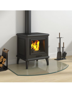 Lastra in Vetro per Caminetto 80x60 cm 2