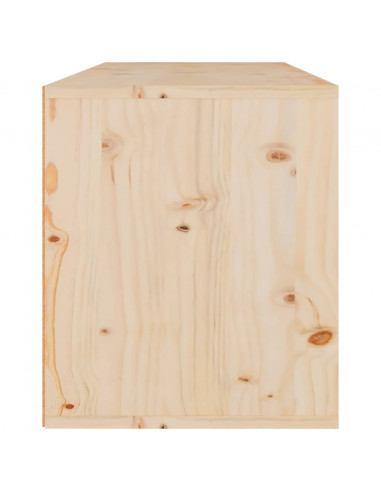 Mobili Porta TV 3 pz in Legno Massello di Pino