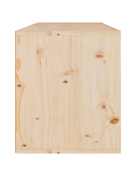 Mobili Porta TV 3 pz in Legno Massello di Pino