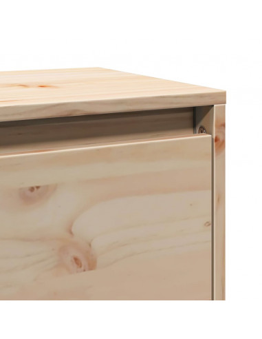 Pensili 2 pz 80x30x35 cm in Legno Massello di Pino