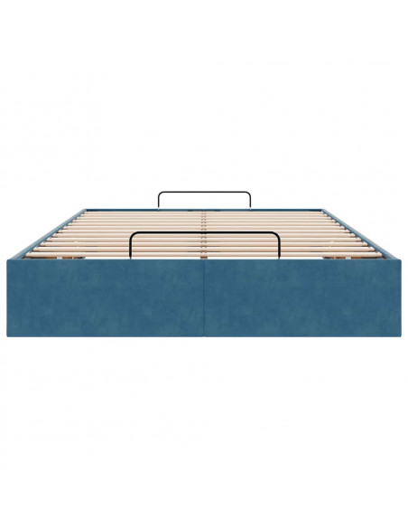 Struttura Letto Pouf Senza Materasso 120x190 cm Velluto