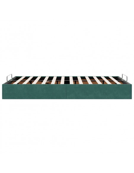 Struttura Letto Pouf Senza Materasso 120x190 cm Velluto