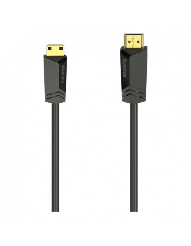 Cavo HDMI Hama 00205015 Plug To Mini Plug Nero Nero