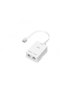 Filtro ADSL Hama 00201161 Rj11 White White