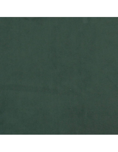 Giroletto con Testiera Verde Scuro 140x190 cm in Velluto