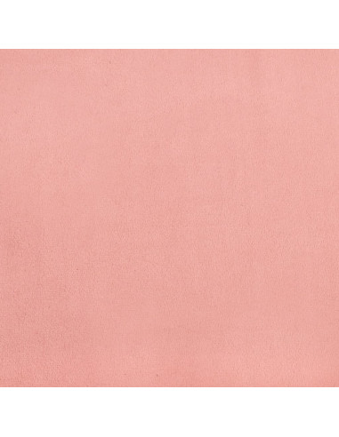 Giroletto con Testiera Rosa 80x200 cm in Velluto