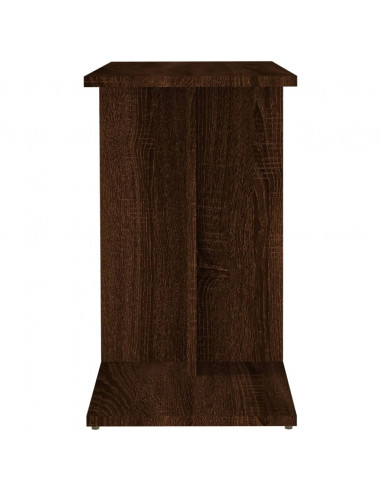 Tavolino da Salotto Rovere Marrone 50x30x50cm Legno Multistrato