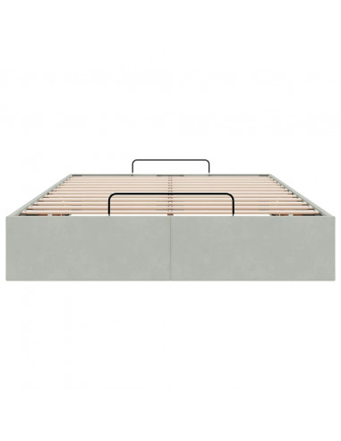 Struttura Letto Pouf Senza Materasso 120x190 cm Velluto